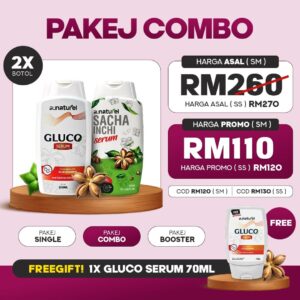 Pakej Mix Combo 2 Botol Serum