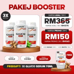 Pakej Booster 4 Botol Serum